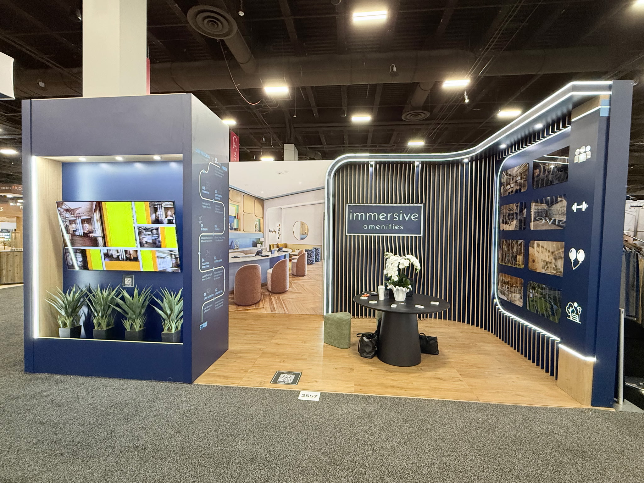 Convention booth design