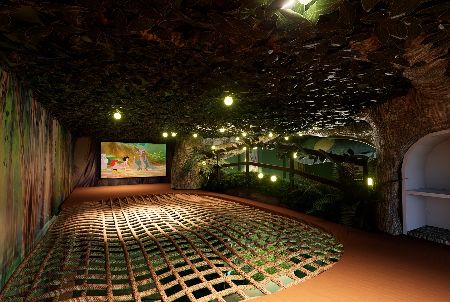 Loft view with net option