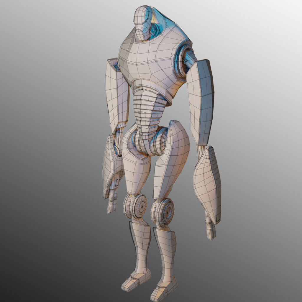 Robot Wireframe