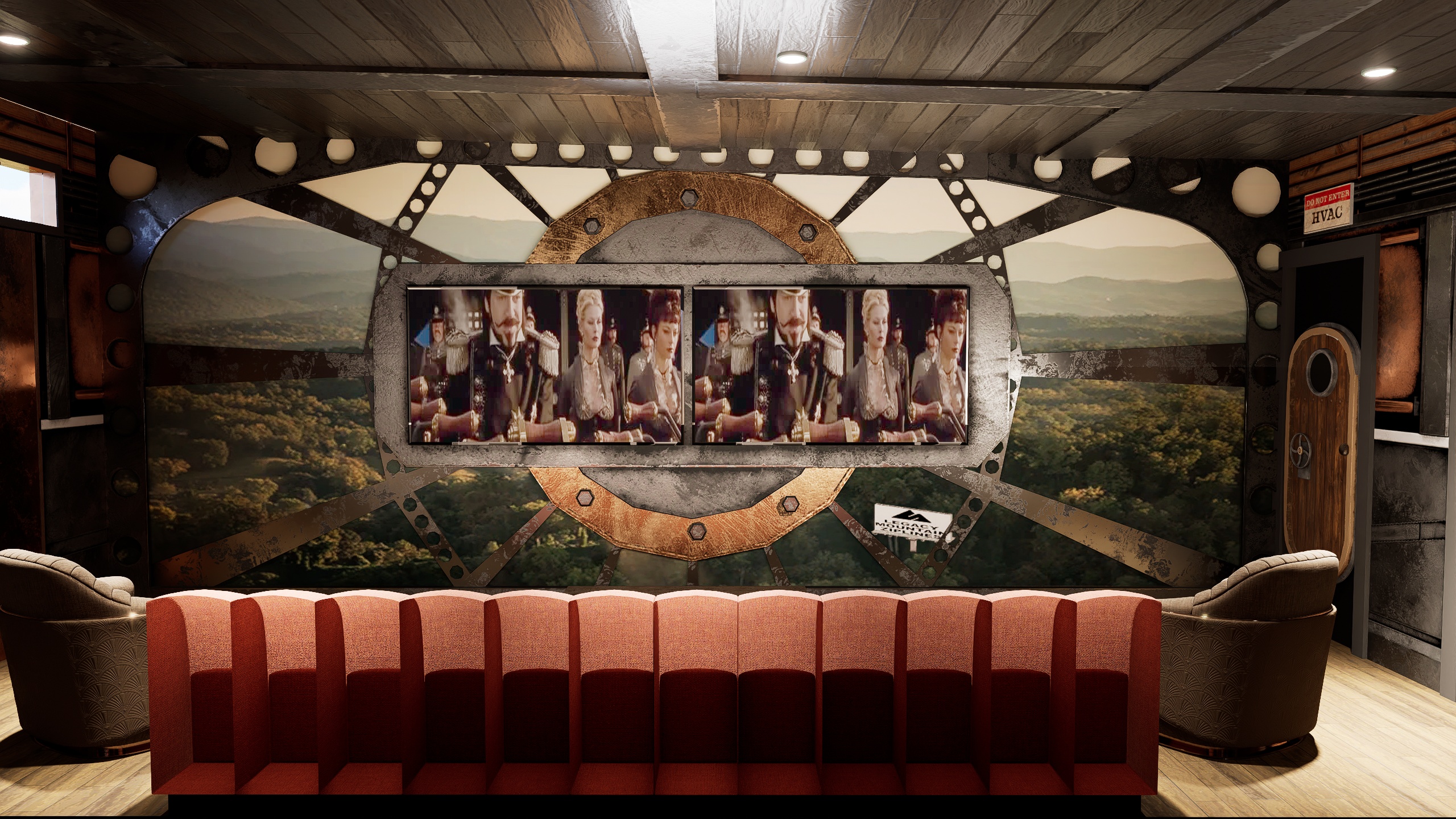 Steampunk Game Room 03